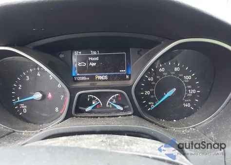 2017 Ford Focus Sel из США, поврежденный, VIN 1FADP3H27HL335986